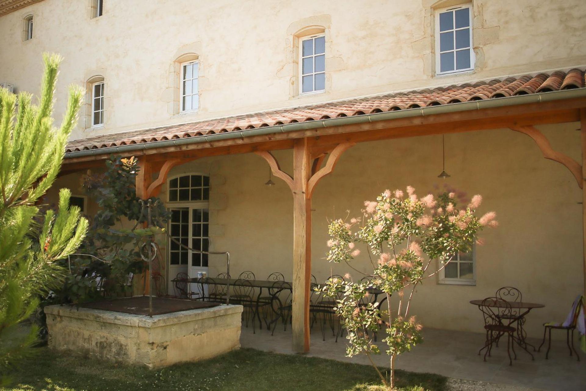 Une Chambre A La Maison Du Ballandreau Bed and Breakfast Monségur Exterior foto
